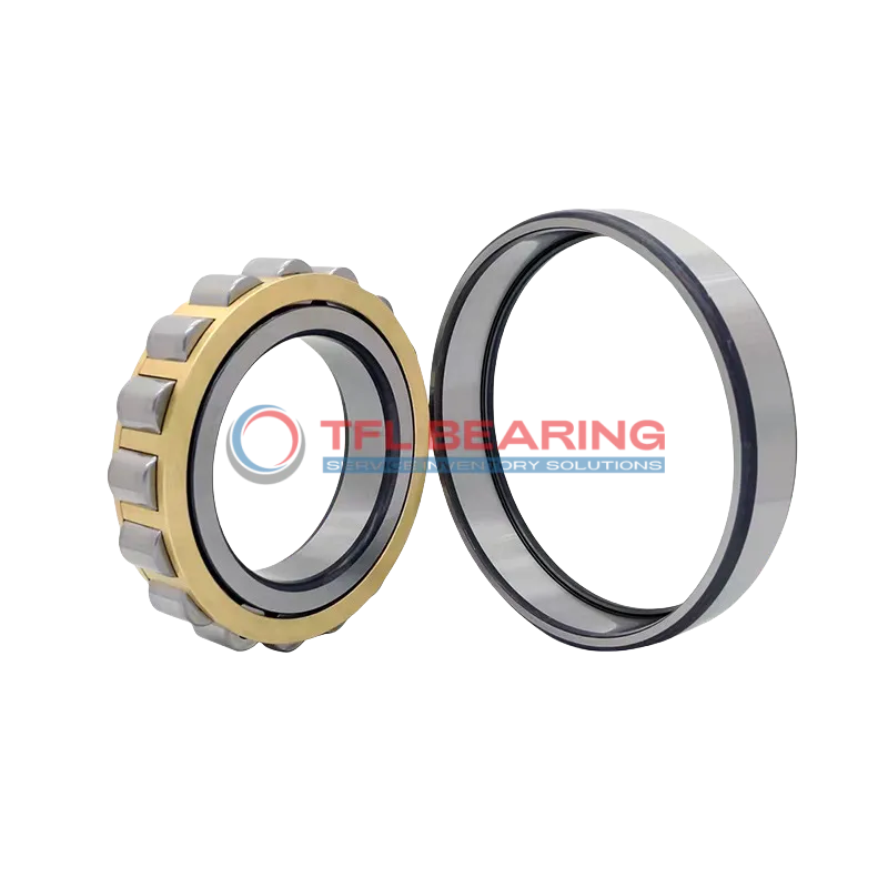Single Row Cylindrical Roller Bearings With Inner Ring N 334 ECM